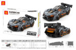 Voiture de course briques Supercar 80 - 172 pièces | Bricabrix – Image 2