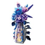 Tableau floral briques Ode of Light construction 3D