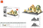 Pyramide de Gizeh briques construction - 624 pièces | Bricabrix – Image 3