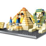 Pyramide de Gizeh briques construction - 624 pièces | Bricabrix