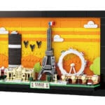 Carte postale 3D Paris à construire - 598 pièces | Bricabrix