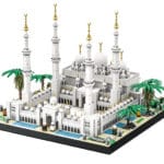 Mosquée Sheikh Zayed maquette Abu Dhabi - 1463 pièces | Bricabrix